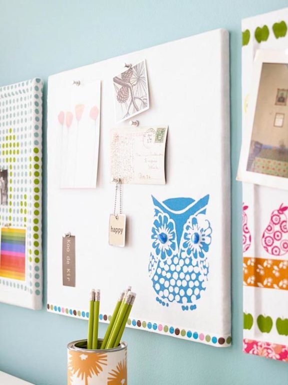 Decorate a Cork Board with These Ideas! Mod Podge Rocks