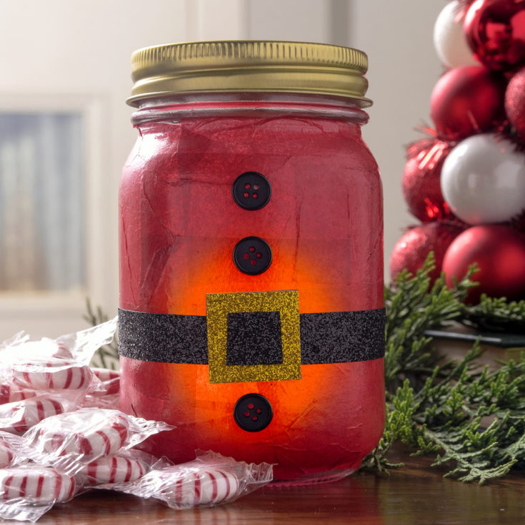 Christmas Treat Jars-Cute Mason Jar Crafts for Kids - Crazy Little Projects