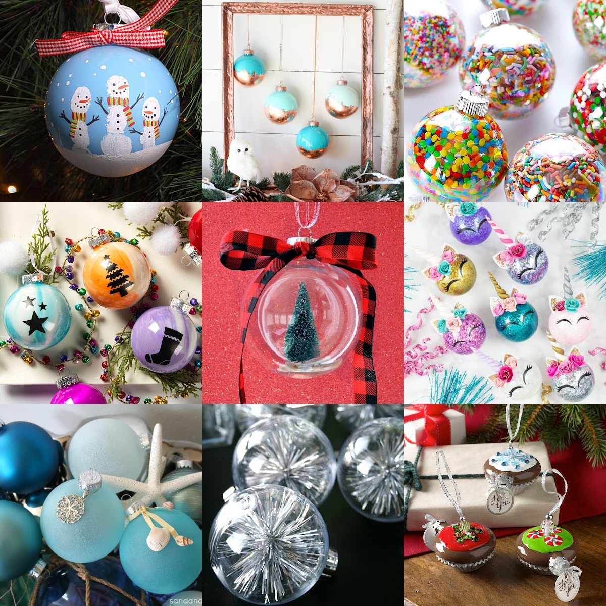 DIY Glass Ornaments for Your Christmas Tree  Mod Podge Rocks