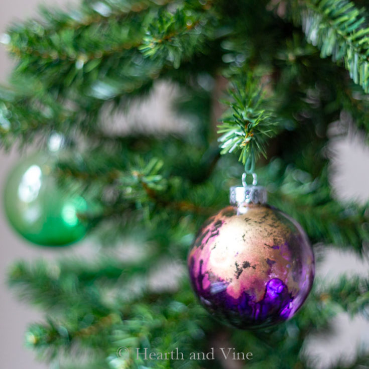 DIY Glass Ornaments for Your Christmas Tree - Mod Podge Rocks