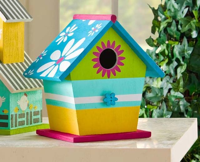 Painted Birdhouses 20+ Different Ways! Mod Podge Rocks
