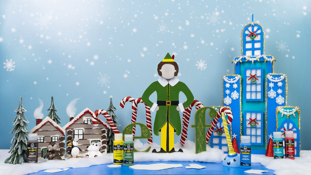 Elf-themed-Christmas-village