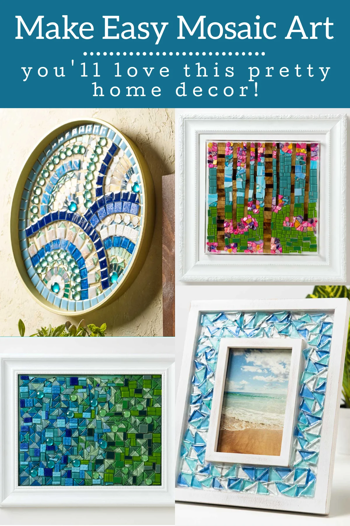 simple mosaic patterns for beginners