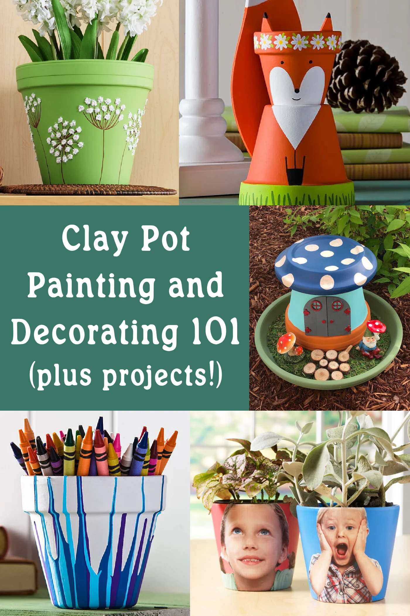 clay pot painting ideas