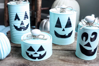 Dollar Tree Halloween Crafts You'll Have to Try - Mod Podge Rocks