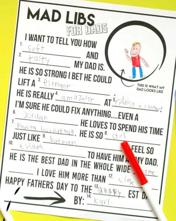 Free Father's Day Printables (They're Manly!) - Mod Podge Rocks