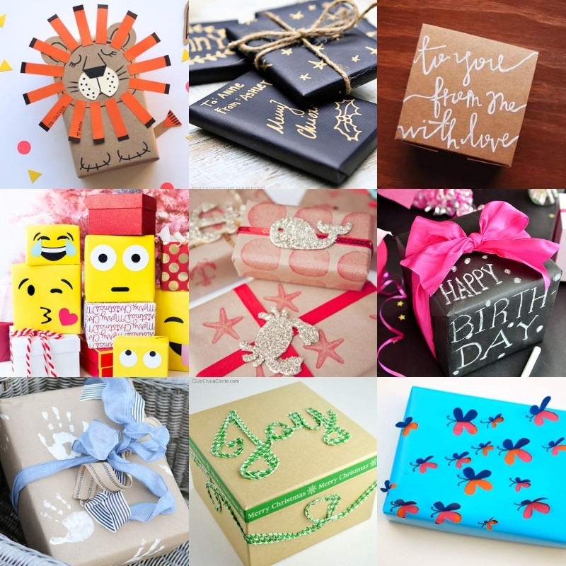 10 Creative Gift Wrapping Ideas | The DIY Mommy