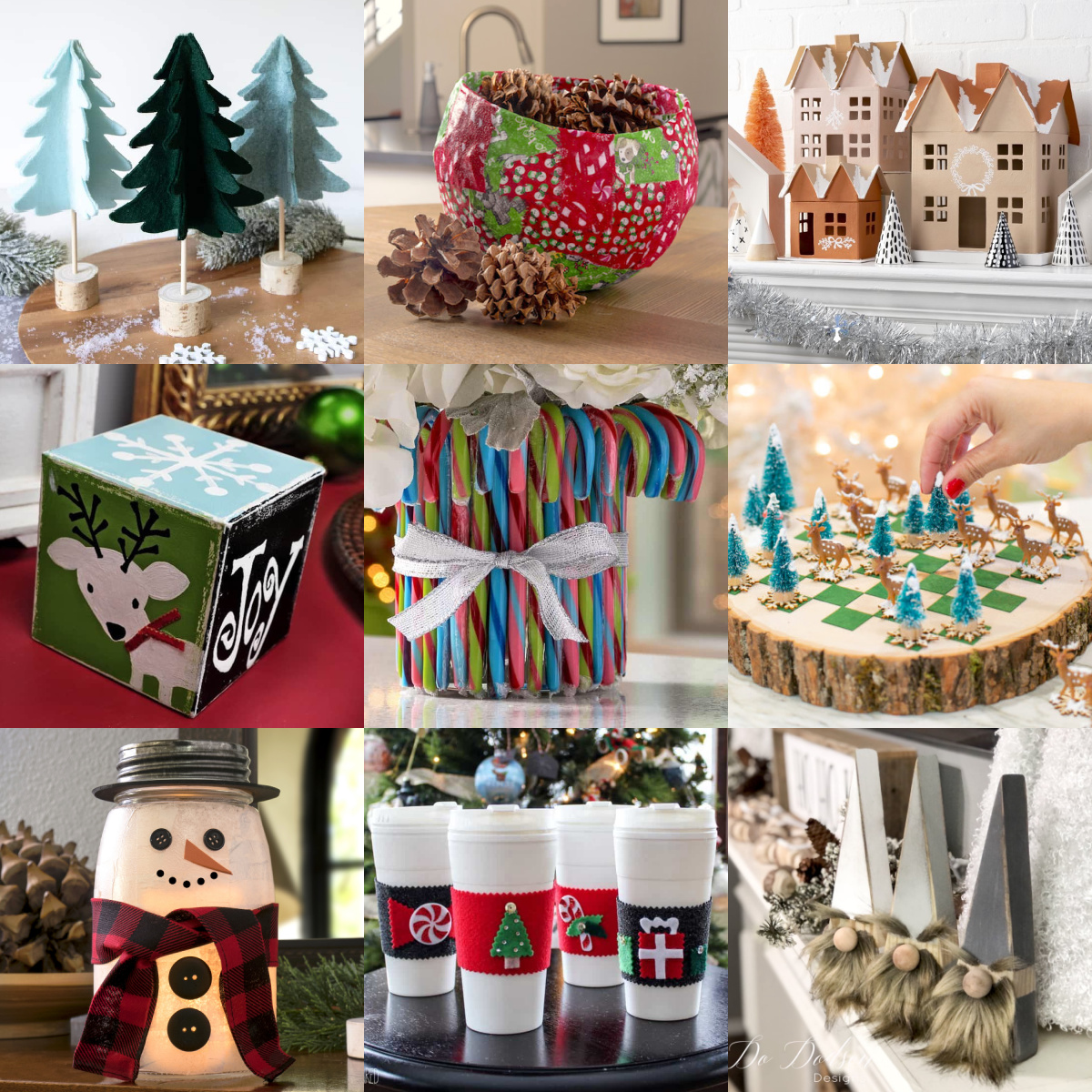 Christmas Crafts for Adults You'll Love - Mod Podge Rocks