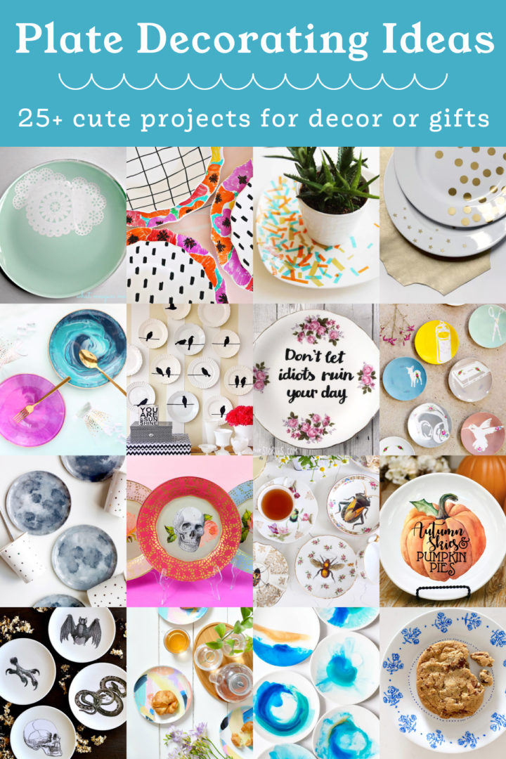 Decorate Plates with These Unique Ideas! Mod Podge Rocks