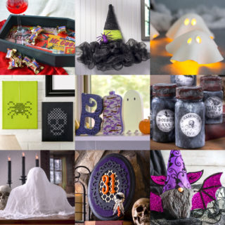Halloween crafts for adults feature image