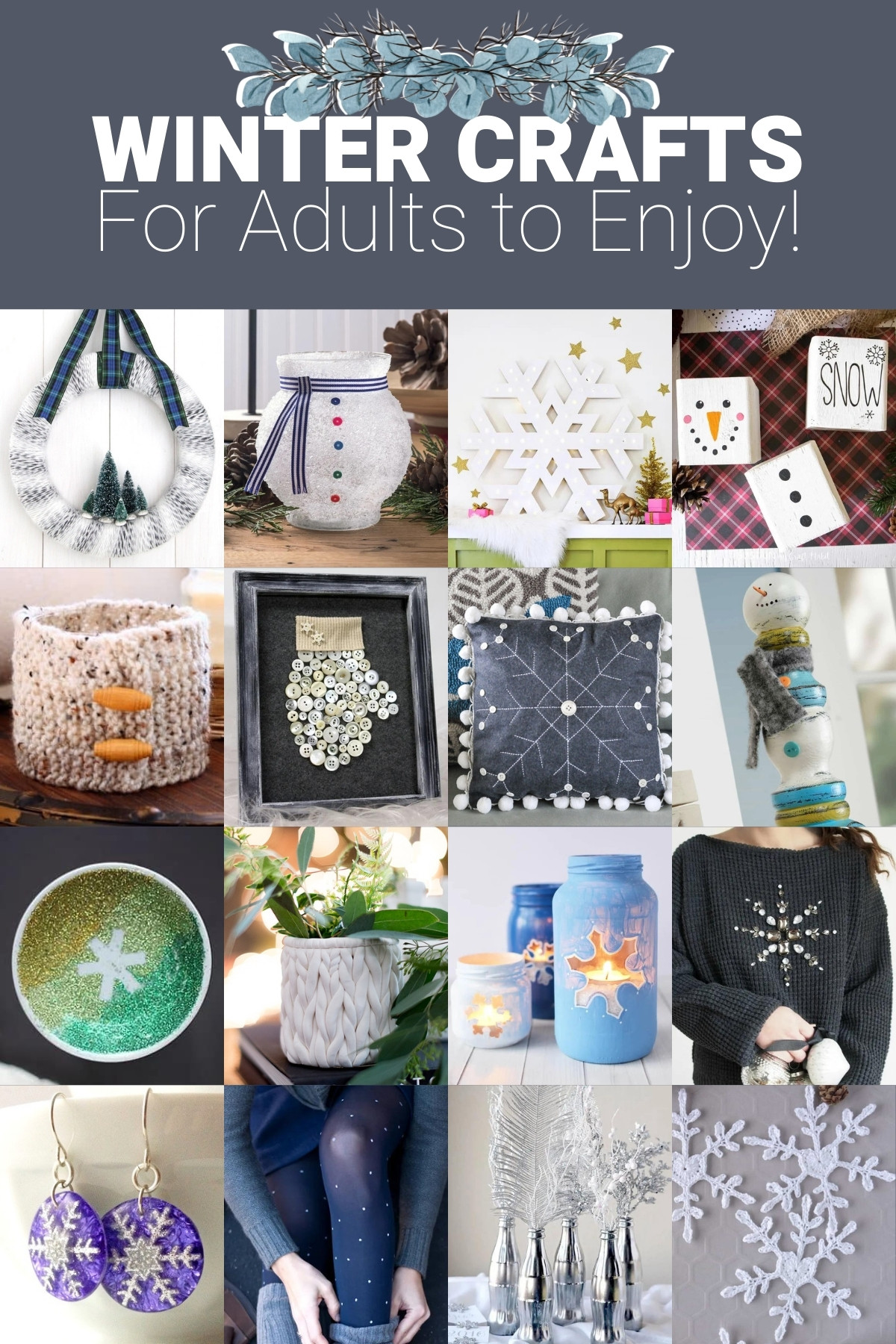 Winter Crafts for Adults to Enjoy