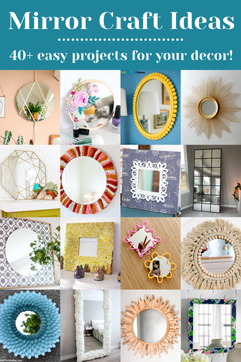 40 Mirror Crafts For Unique Decor Mod Podge Rocks 40 Mirror Crafts For Unique Decor Mod Podge Rocks