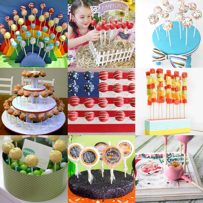Cake Pop Stand for 100 Cake Pops. Pretty Decorative Sides - Etsy