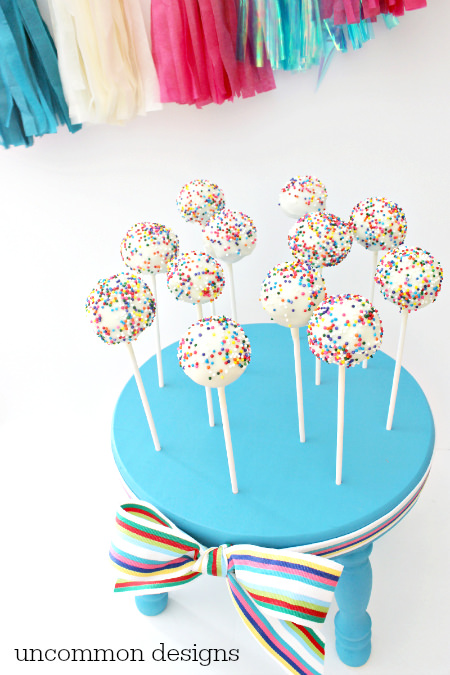 DIY cake pop stand  Persistent Inappeasable Mind