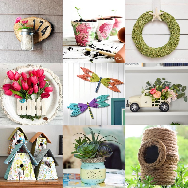 12 Spring Craft Ideas for Adults  Spring crafts, Spring diy, Professional  crafts