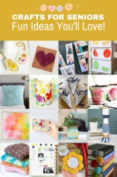 Crafts for Seniors - Mod Podge Rocks