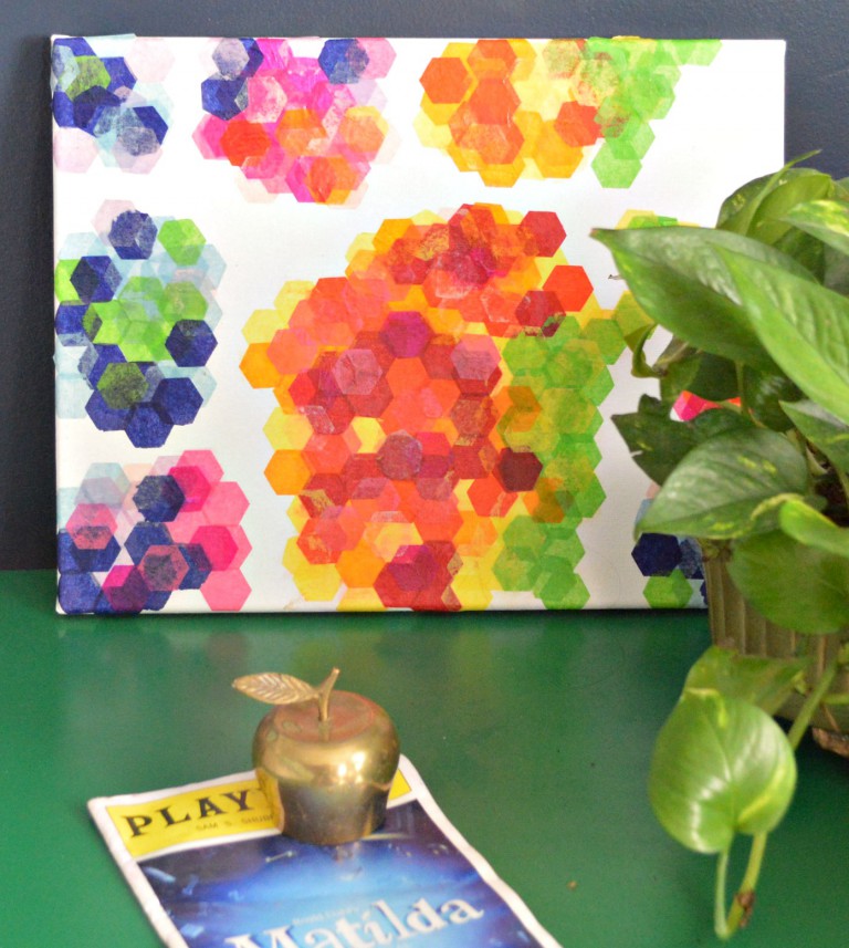 Creative Collage Art Ideas for Adults Mod Podge Rocks