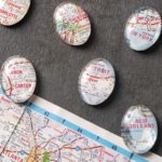 diy magnets with maps for gifts