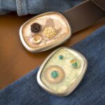 how to decorate belt buckles